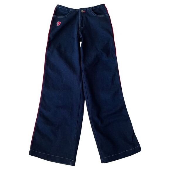 VINTAGE 90s-Y2K JNCO Girlie Stuff Turbo Jeans Size 3 - Picture 2 of 11